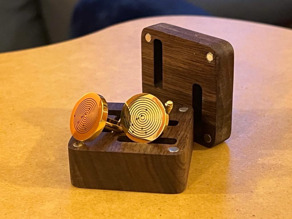Thumbnail for Groomsfolk Solar System cufflinks