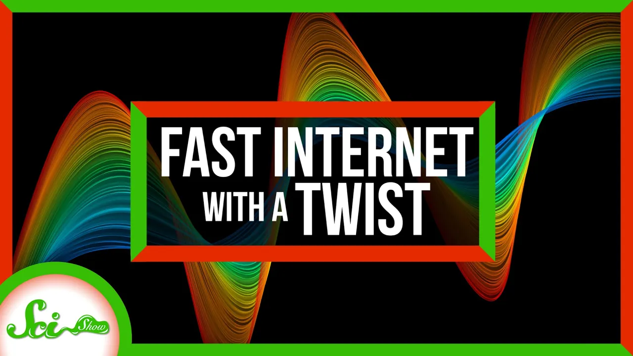 Thumbnail for The Secret to Unbelievably Fast Internet: Twisting Light